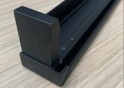 China Black Anodizing Aluminum Solar Frame Extrusions With CNC Machining for sale