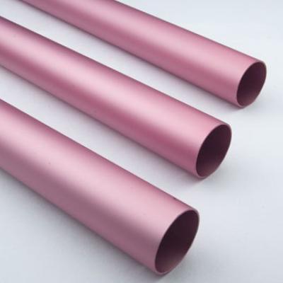 China El rosa anodizó/la película de aluminio redonda de la oxidación del tubo de la oxidación sobre 10 Um en venta