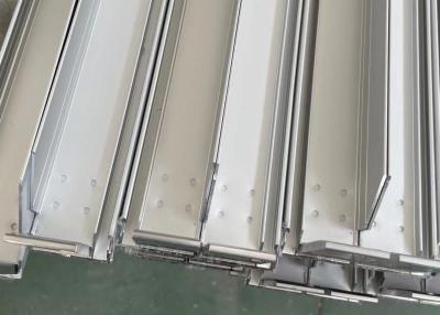 China Anodized Silver Aluminum Solar Panel Frame Extrusion Profile T6 for sale