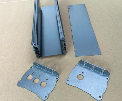 China Enarene el disipador de calor de aluminio 48*148*130 milímetro de los recintos de aluminio ácidos de la oxidación en venta