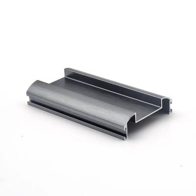China Alloy Aluminum Extrusion Curtain Wall Profile 6063 Partition Wall for sale
