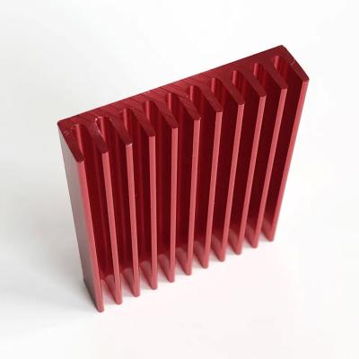 Chine Pi PCB Heatsink Aluminium Profile Red Anodized à vendre