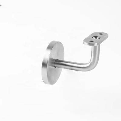 China Stainless Steel 304 Handrail Bracket Holder Support Balustrade Fittings Wall Mount for sale
