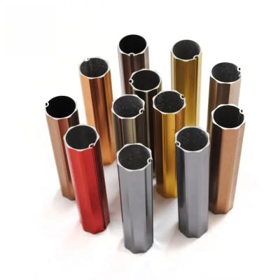 China 6063T5 Factory Powder Coating Aluminum Special Pipe Aluminum Alloy Octagonal Pipe for sale