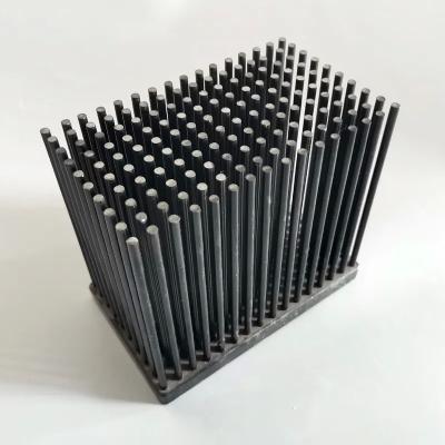 China Cold forging pin fin heatsink for LED light aluminium profile à venda