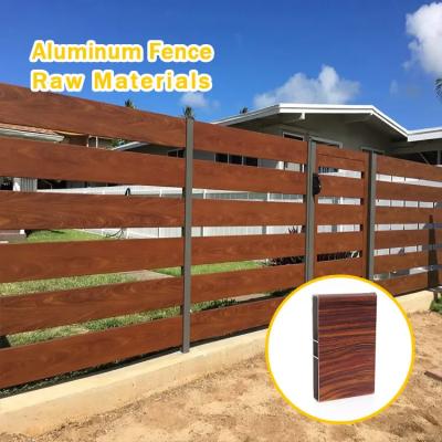 China Aluminum Fence Profile Square Tube Wall Panel Ready Mold China Source Factory Supply for sale