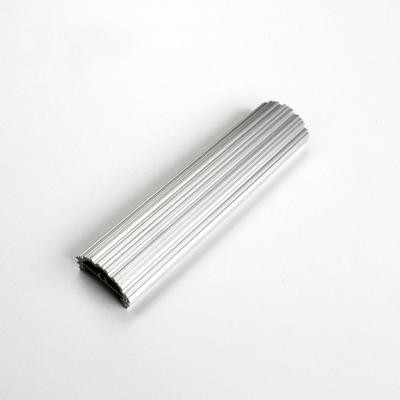 China Light Weight Oxidation Silver Color Aluminium LED Profiles with Heat Sink Function for sale