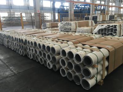 China Große Größen-runde Art Aluminiumkühlkörper-Rohr-Aluminiumheizkörper-Profil zu verkaufen