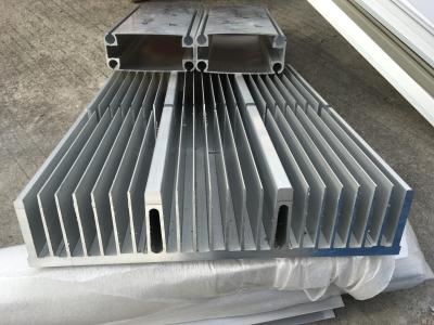 China 300MM Width 6063T5 Aluminium Heat Sink Profiles / Aluminium Heatsink Extrusions for sale