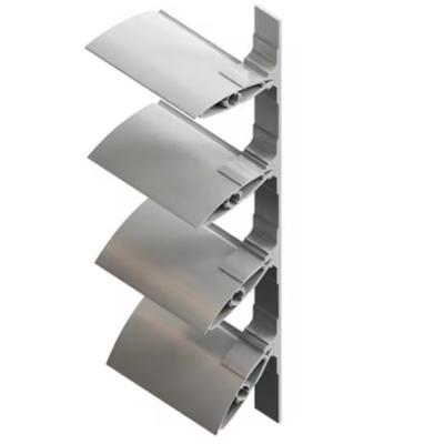 China Op maat gemaakte hoogwaardige aluminiumprofiel geextrudeerd aluminiumprofiel aluminium zonnescherm louverprofielen Te koop