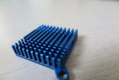 China Blue Anodized Cold Forge Aluminium Heat Sink Profiles For Cooling System​ for sale