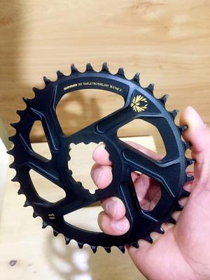 China Aluminum CNC Machining Parts 32T 34T 36T 38T Bike Single Chainring for 9 10 11 Speed for sale