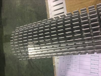 China 2 Meters Five Axis CNC Milling Aluminium Heat Sink Profiles For Colling System for sale