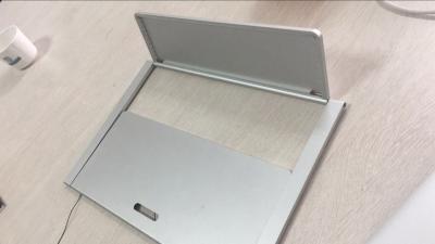 China Piezas que trabajan a máquina anodizadas arruinadas arena de plata del CNC para los productos de la pantalla de OLED en venta