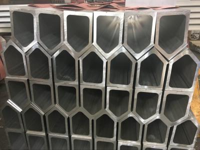 China 6061 T6 Polygon Tube Aluminium Frame Profile , Aluminum Extruded Shapes for sale