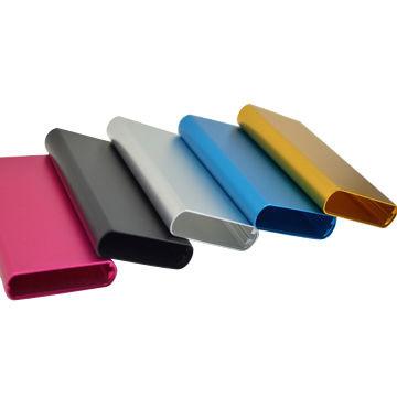 China 6063 Farbe anodisierte Aluminiumstrangpressprofile T5 für Einschließungs-elektronische Produkte zu verkaufen