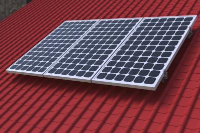 China Roof Solar Mounting Aluminium Profile System , Custom Aluminum Extrusions for sale