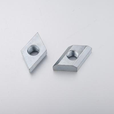 Китай Гайки для алюминиевого профиля, слота косоугольника т цинка М4 М5 М6 сползая гайка 8 продается