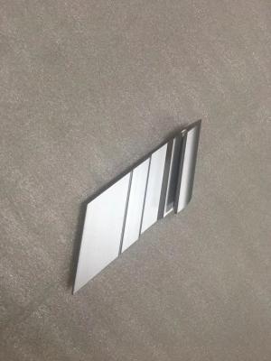 China 25mm Length Precision Saw Cutting Anodized Sliding Block for Aluminum Solar Panel Mid Clamp for sale