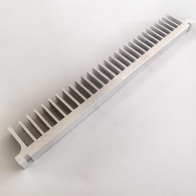 China Rectangle Led Aluminum Heatsink Profile Flexible Cutting Length Extrusion Radiator for sale