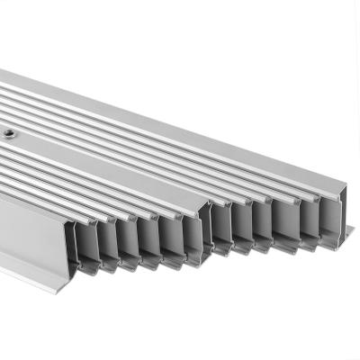 China Repand Aluminium Heat Sink Profiles Heating Cooling Radiator System For Electronics for sale