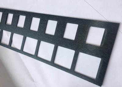 China Brushed Punching Socket With Holes Anodised Aluminium Profile for sale