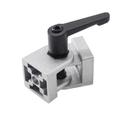 China 4545B Universal Swivel Pivot Joint Aluminium Extrusion Profiles With Lock Lever for sale