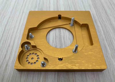 China Yellow Surface Custom Grain 6003 Aluminum Cnc Machining Parts for sale