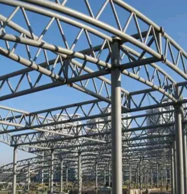 China JIS Tubular Steel Frame Trusses , Light Gauge Metal Trusses 1-4m Unit Length for sale