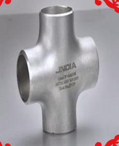 China GBT13401 Galvanized Pipe Cross Fitting Butt Welded Pipe Fitting SCH 20 for sale