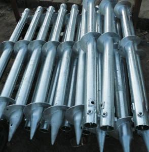 Китай Анкеры винта длины NZS 1170 1200mm стальные земные для перголы продается