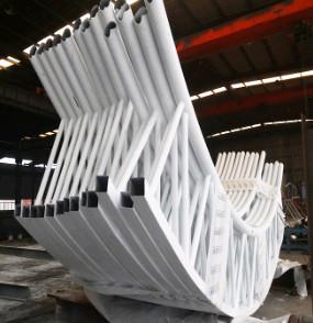 China ANSI B16.9 Tubular Steel Truss for sale