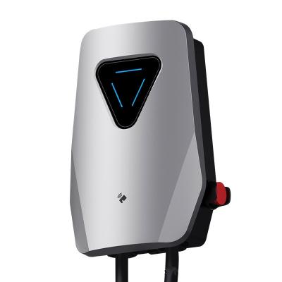China Level 2 J1772 Fingerprint App Type 2 EV Charger With Standard 5m Cable for sale