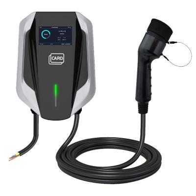 China European Standard Swipe Card 22kw 3 Phase Wall EV Charger IP67 for sale
