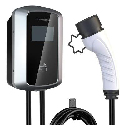 China ODM OEM 32A Type1 Wall Mounted EV Charging Station Fast Automotive Household for sale