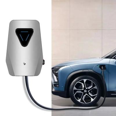 China Smart Home Fast Charging 1 Phase Wall EV Charger Type 2 Overvoltage Protection for sale