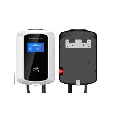 China Wall Mounted 3 Phase Type 2 Charger For EV For Home And Commercial for sale
