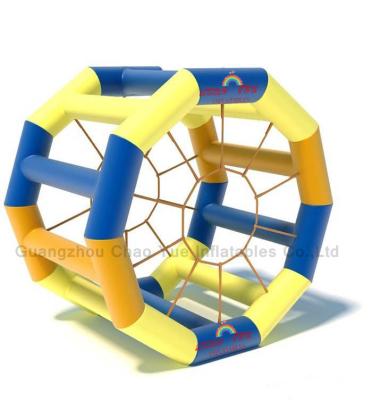 China High Quality PVC Tarpaulin Inflatable Water Roller Ball for water game for sale
