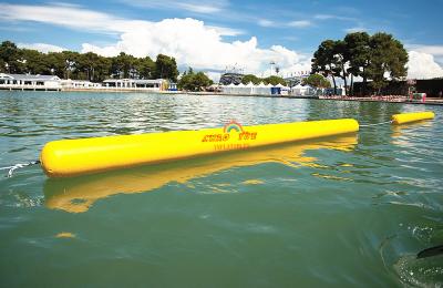 China High Quality PVC Tarpaulin Inflatable Safety Buoy for water park for sale
