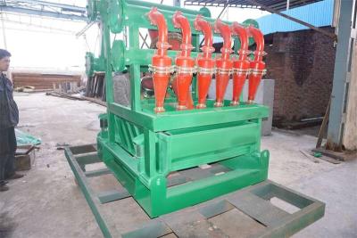 China 12nos Dedilter Cyclone Oil Gas Drilling Mud Cleaner Martin / OLI Vibration Motor for sale