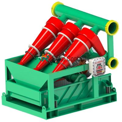China Lama de perfuração personalizada Desander do Hydrocyclone, máquina inferior de Desanding do abanador à venda