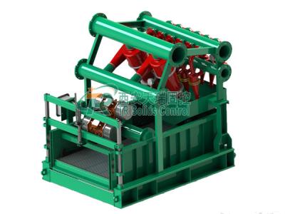 China 15 - 44um Separation Point Oilfield Mud Cleaning Equipment , Compact Structure Mud Cleaner for sale