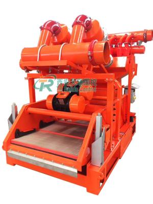 China Hydrocyclone Mud Cleaning Equipment 0.25 - 0.4mpa With Bottom Shale Shaker for sale