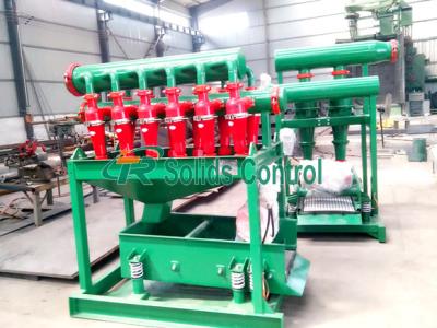 China Mud Drilling Desilter Hydrocyclone 0.25 - 0.4Mpa Working Pressure DN200mm Outlet Size for sale