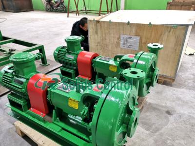 China High Efficiency Drilling Centrifugal Sand Pump For Oil And Gas Drilling for sale