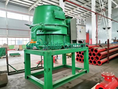 China secador vertical do corte do campo petrolífero grande da capacidade 55kw para a gestão de resíduos da perfuração à venda