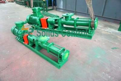 China 40m³/H Drilling Fluid Screw Type Pump Eeding Slurry For Centrifuge 11kw Power for sale