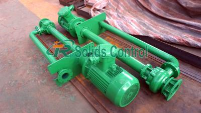 China Oil Drilling Mud 82m3/H Industrial Submersible Pump for sale