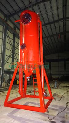 China Drilling Fluid Vertical 240m3/H Mud Gas Separator for sale