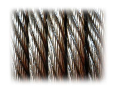 China API 9A 1770mpa Galvanized Oilfield Steel Wire Rope for sale